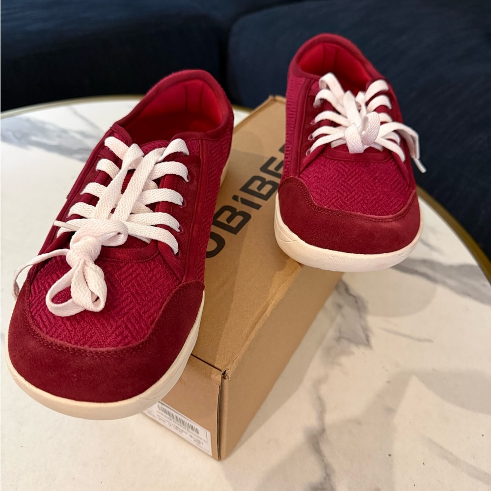 Cherry Red Sneakers